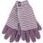 Heat Holders WoMens Striped Fleece Lined Thermal Gloves Pink