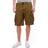 Unionbay Survivor Men's Belted Cargo Shorts - Golden Brown