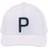 Puma Youth P Cap Hat - White Glow/Navy Blazer (2443907)