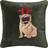 Chhatwal & Jonsson Holiday Dog Kuddöverdrag Grön (50x50cm)