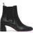 Christian Louboutin Turelastic Leather Ankle Boots - Black