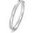 Georg Jensen Fusion Öppen Armring 18K Vitguld med Diamanter