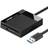 UGREEN USB 3.0 SD/Micro SD/CF/MS Minneskort Läsare Svart