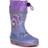 Regatta Kids Comfortable Peppa Pig Splash Wellies Lilac Bloom