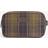 Barbour Tartan Leather Wash Bag