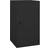 vidaXL Saddle Cabinet Black Steel Indoor Storage Tack Locker Harness Cabinet