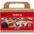 Creativ Company Mini DIY Kit Modellera, Jultomte, rött/vitt, 1 förp