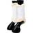LeMieux Fleece Bound Mesh Brushing Boots White/Natural 00M unisex