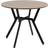 Homcom Industrial Round Brown Dining Table 90cm