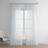 Exclusive Fabrics & Furnishings Grey Solid Rod Pocket Sheer50x120"