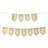 PartyDeco Garlands Just Married