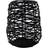 House Doctor Hurricane Upto Black Fyrfadsstage 23.5cm
