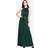 Adrianna Papell Beaded Halter Neck Evening Maxi Dress