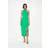 Whistles Women's Eliza Halterneck Midi Dress Green