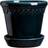 Bergs Potter Københavner Glazed Pot - Blue ∅16cm