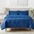 Amazon Basics Lightweight Bedspread Blue (42x29cm)