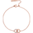 Olivia Burton Rainbow Bracelet - Rose Gold/Multicolour