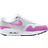 NIKE Air Max 1 W - Neutral Grey/White/Black/Fuchsia Dream