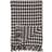 House Nordic Side Plaid Tæppe Beige, Sort (180x130cm)