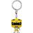 Funko Mighty Morphin Power Rangers 30th Anniversary Yellow Ranger Pocket Pop! Key Chain