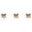 Star Trading Bowie Med Guld Sløjfer Lyskæde
