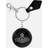 Vivienne Westwood Crocodile Thin Line Orb Keyring Black