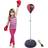 Homcom Kids Training Boxing Set Black and Red