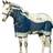 Horseware Rambo Summer Series Turnout Rug - Navy/Grey