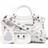 Balenciaga Neo Cagole XS Handtasche Weiss Damen Lammleder