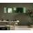Artforma Rectangular Decorative L169 Väggspegel 200x100cm
