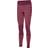 Hummel Clea Seamless Mid Waist Tights - Grape Wine/Crushed Berry Mel