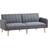Homcom Fabric Grey Sofa 173cm 3 Seater