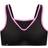 Glamorise No-Bounce Camisole Sports Bra - Black/Pink