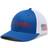 Columbia PFG Logo Mesh Ball Cap High Crown - Mountain Blue/US Flag