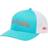 Columbia PFG Logo Mesh Ball Cap High Crown - Ocean Teal/Corange