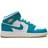 NIKE Air Jordan 1 Mid GS - Aquatone/Celestial Gold/White