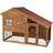 Trixie Natura Small Animal Hutch with Outdoor Run 151x107x80cm