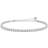 Studio Z Tennis Bracelet - Silver/Transparent