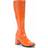 Ellie Shoes Adult Gogo Costume Boots Orange