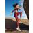Casall Performance Tights Womens - Evening Red