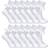 Sock Snob Pair Multipack White Frilly Lace