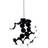 Artemide Scopas vit-svart Pendellampa