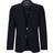 HUGO BOSS H-Hutson Slim Fit Herringbone Blazer - Dark Blue
