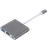 INF USB C - USB A 3.0/HDMI/USB C PD M-F Adapter