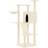 vidaXL Cat Tree with Scratching Posts Cream Cream