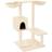 vidaXL Cat Tree with Scratching Posts Cream Cream