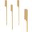 Papstar Bambusstikker GOLF 12 cm 250 stk