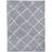 Think Rugs Scandi Berber G257 Grey, White 120x170cm