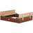 Axi Ella XL Sandbox with Benches 120x120cm Anthracite Brown/Green