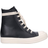 Rick Owens High-top W - Black/Milk